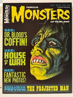 Famous Monsters Of Filmland #45 July 1967 Original  - NICE CONDITION Look Here! • £11.35