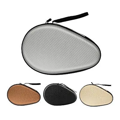 Multifunction Table Tennis Racket Case EVA Pong Paddle Bag For Travel • £8.36