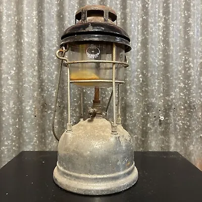 Vintage Tilley Kerosene Lamp Pressure Lantern Camping Black Enamel • $88.90