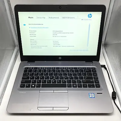 HP EliteBook 840 G3 14  Laptop | 2.40GHz I5-6300U | 8GB RAM | NO SSD/OS | Boots • $64.99