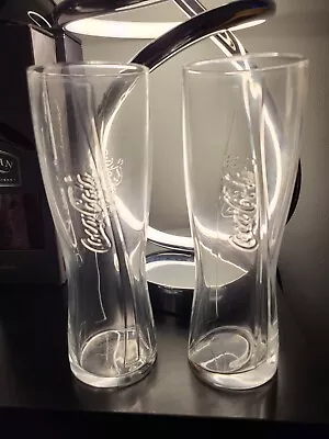 2 X Coca Cola Elegant 14 Oz Cocktail Glasses - Authentic And Original 🍹🍹 • £9.90