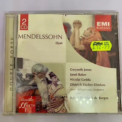 Mendelssohn Eliajh 2 CD Set. • £3.75