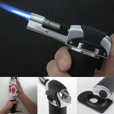 £8.99 • Buy Refillable Butane Gas Micro Blow Torch Lighter Welding Soldering Brazing Tools