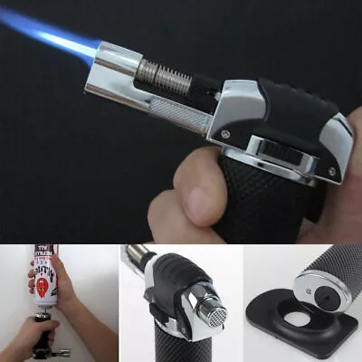 Refillable Butane Gas Micro Blow Torch Lighter Welding Soldering Brazing Tools • £8.45