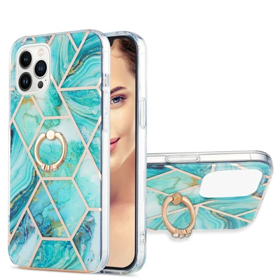 $7.57 • Buy Premium Hybrid Rigid Gel Armor Cover Ring For Iphone 13 12 11 Pro Max Samsung