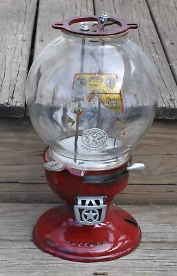 Vintage Columbus Model A Coin Operated Peanut Candy Gumball Machine For Restore • $459.95