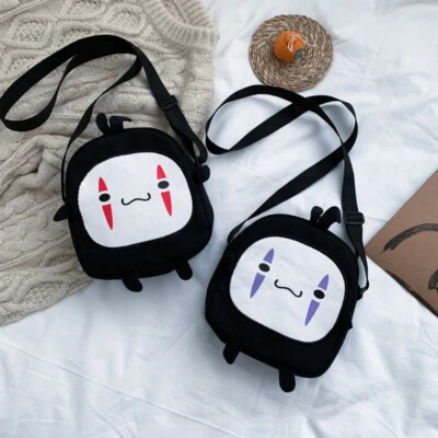 £7.10 • Buy Cute No Face Man Bag Messenger Bag For Kids Adults Kawaii School Bags Unis P4