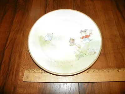 Vintage NIPPON Hand-Painted 7.5  Porcelain Plate - Children At Play • $6.74