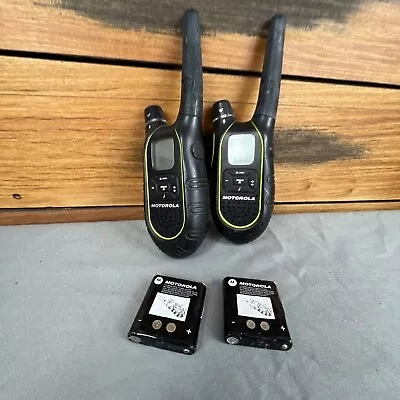 Motorola SX710 Walkie Talkie Motorola 2 Way Radio With Batteries Lot Of 2 • $15.99