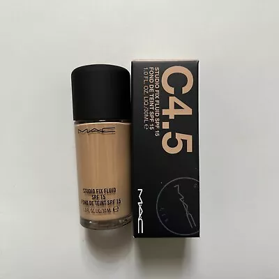 MAC Studio Fix Fluid C4.5 Brand New • £30