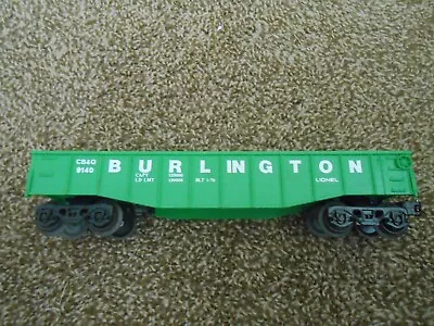 Vintage Train - O / O27 Scale - LIONEL - BURLINGTON COAL CAR - RARE • $12.99