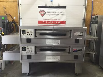 Middleby Marshall PS570G Double Stack Pizza Oven Tested & Working • $13999