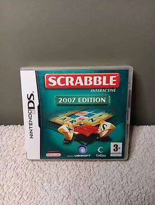 SCRABBLE Interactive*2007 EDITION*NINTENDO DS*3+*With Instruction Booklet  • £5