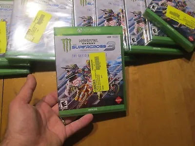 Monster Energy Supercross - The Official Videogame 3 XBOX ONE NEW FACTORY SEALED • $15.41