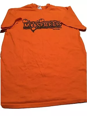 Moosehead Lake Maine Auntie T-Shirt Md Blaze Orange Tourist  • $12.49
