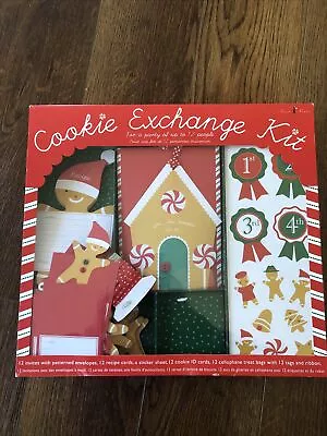 Williams Sonoma Meri Meri Christmas Cookie Exchange Kit For Party Of 12 NEW • $9.99