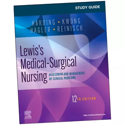 Study Guide For Lewis's Medical-Surgical Nursing - Mariann M. Hard...(Paperback) • £38.25