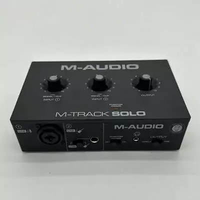 M-Audio M-Track Solo II USB Audio Interface MTRACKSOLOII • $39.99