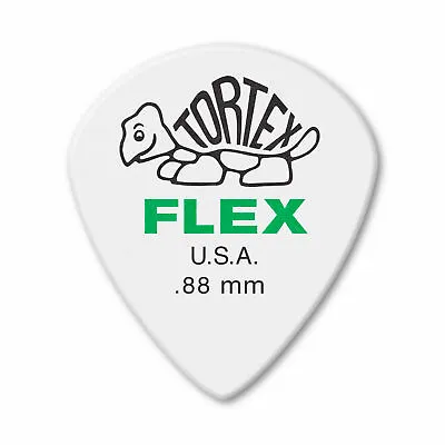 $10.95 • Buy 12 X Jim Dunlop Tortex Jazz III XL FLEX 0.88MM Gauge Guitar Picks 466R.88 