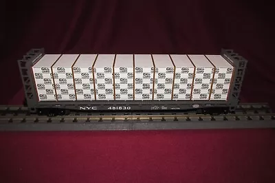 Mth New York Central Flat With Bulk Heads & Lumber Load • $33.24