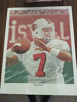 Louisville Cardinals Chris Redman Print • $14.99