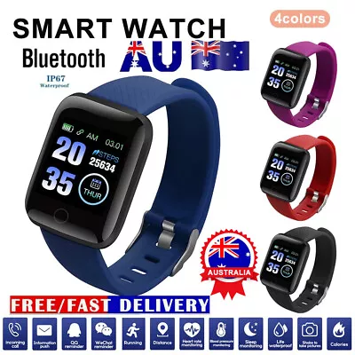 $11.96 • Buy Smart Watch Band Sport Activity Fitness Tracker For Kids Fit For Android IOS OD