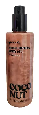 NEW Victoria's Secret PINK Conditioning Coconut Highlighting Body Oil 8 OZ • $16.50