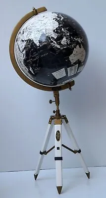 18  Inches World Globe Map With Table Tripod Interactive Kids Education Politics • $723.20