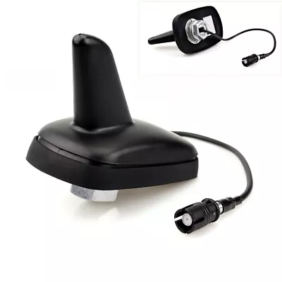 Shark Fin Car Roof Radio AM/FM Antenna W/ Plug For VW Jetta Passat Golf Polo • $14.99