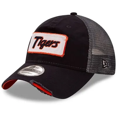 New Era 9TWENTY Auburn Tigers Trucker Hat Cap Men's Adjustable Snapback Frayed • $23.79