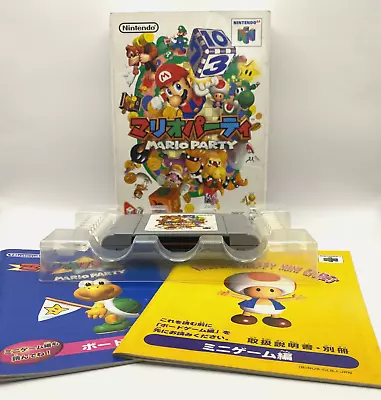 Mario Party Boxed Nintendo 64 Game Ntsc/j Japan #7453 • $24.95