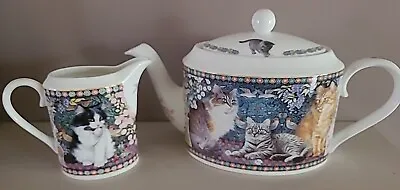 Lesleys Cats Selection Of Danbury Mint China • £12