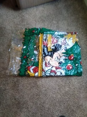 $8.41 • Buy Mickey And Minnie Mouse Christmas Shower Curtain