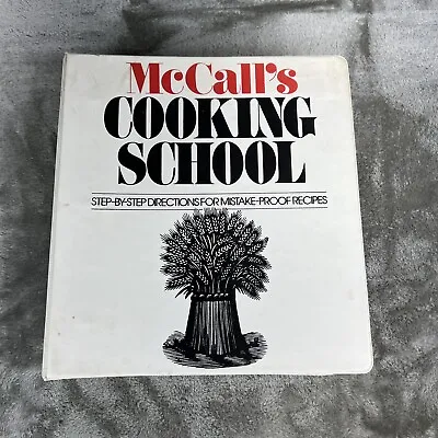 McCall’s Cooking School One Of 3 Volume Set Vintage 1986 Three Ring Binders • $29.99