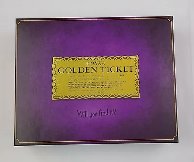 Willy Wonka Golden Ticket 50th Anniversary Buffalo Board Game New • $33.64