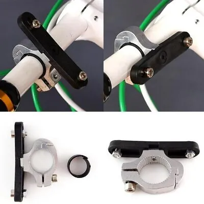 MTB Bike Cup Holder Adapter Bicycle Cycling Handle Bar Clamp Water Bottle Cage • $3.12