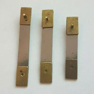 3x Assorted Brass Clock Pendulum Suspension Springs - SU5 • £4.51