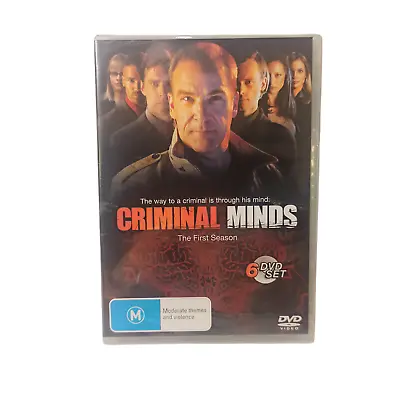 Criminal Minds Season 1 DVD TV Series Action Crime FBI Mystery Investigation • $21.95