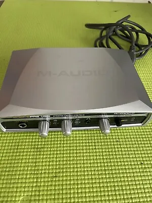 M-Audio MobilePre USB Preamp Audio Interface - 200F - V1.03 - AU02-071G1 • $19