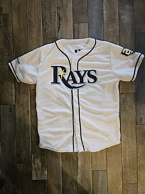 Tampa Bay Devil Rays 08-98 Reversible MLB Baseball Suncoast Jersey (M) • $45