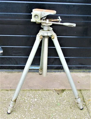 £239.99 • Buy Vintage Rare GITZO ~200+cm X.Large Video Movie Film Tripod PL5 SGDG Professional