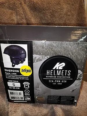 K2 Diversion Snow Helmets Black Small • $74.99