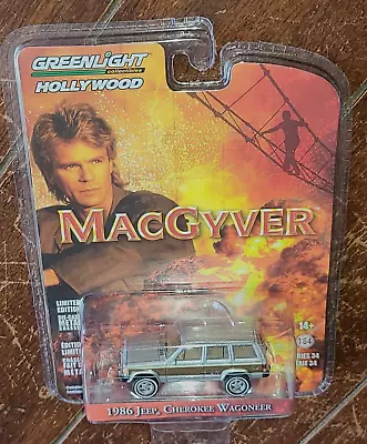 Greenlight Collectibles Hollywood: MACGYVER - 1986 Jeep Cherokee Wagoneer • $13.58