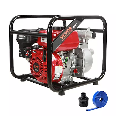 VEVOR Gasoline Engine Water Pump Gas Powered Water Transfer Pump 2  7HP 4-Stroke • $199.98