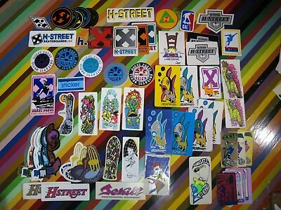 Vtg 1990s H Street Skateboards Sticker - Hensley Gato Allen Carroll Jekill Sal + • $52