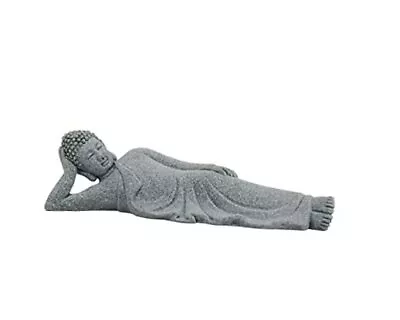 Buddha Reclining Meditating Carving Statue Figurines Sculpture Collectibles  • $21.79