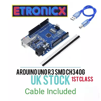 £6.99 • Buy Arduino Uno R3 Ch340 - ATMEGA328P 5V 16Mhz Compatible Development Board UK 