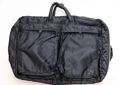 $120 • Buy Yoshida & Co Porter Tanker  3-way Briefcase Backpack Messenger Bag