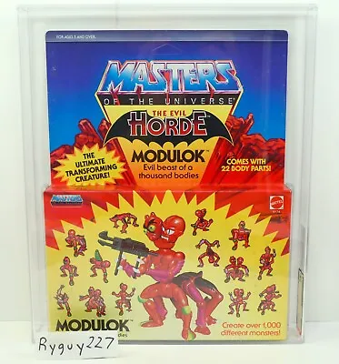 MOTU Modulok AFA 85 Graded Masters Of The Universe MOC He Man Sealed • $895