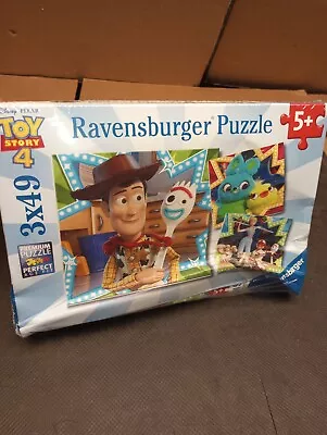 Ravensburger Disney Pixar Toy Story 4 GREAT KID PUZZLE NEW DAMMAGE BOX • $12.99